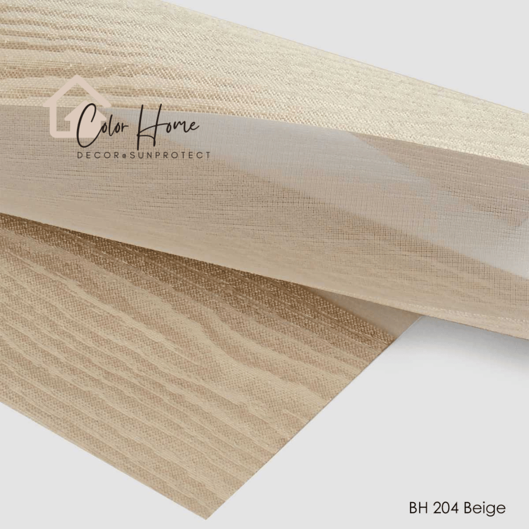 Ролети День-Ніч Колір Бежевий (Beige) BH-204, відкрита система Mini Set