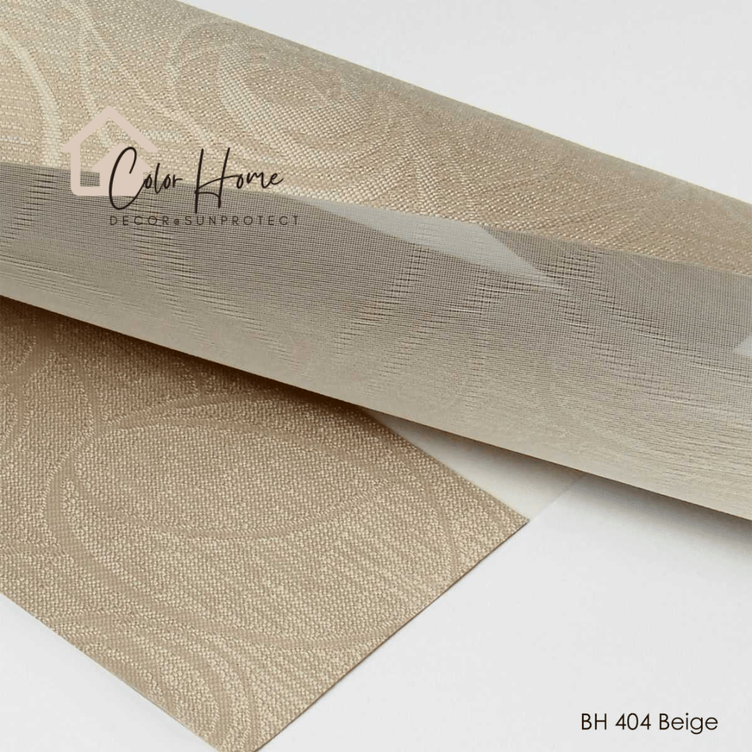 Ролети День-Ніч Колір Бежевий (Beige) BH-404, відкрита система Mini Set