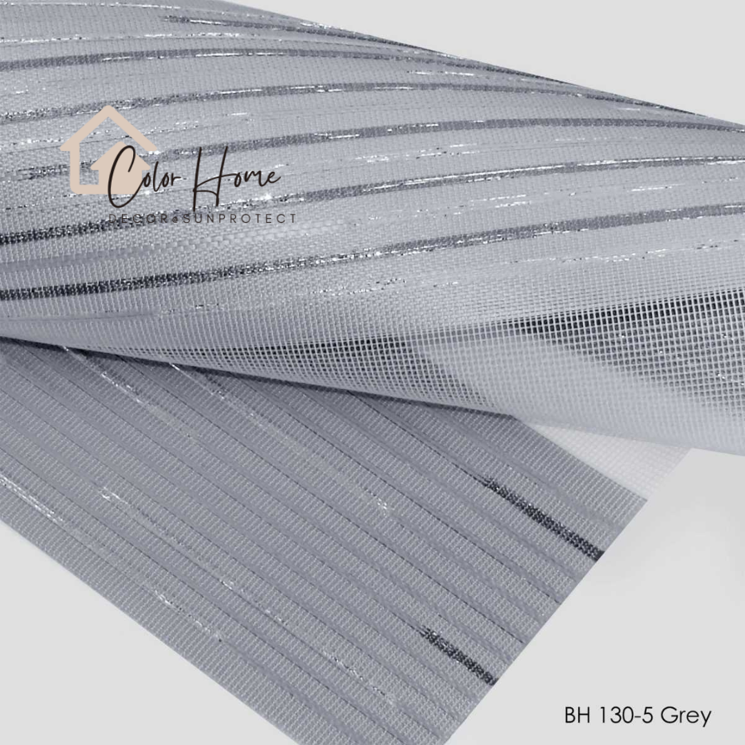 Ролети День-Ніч Колір Сірий (Grey) BH 130-5, відкрита система Mini Set