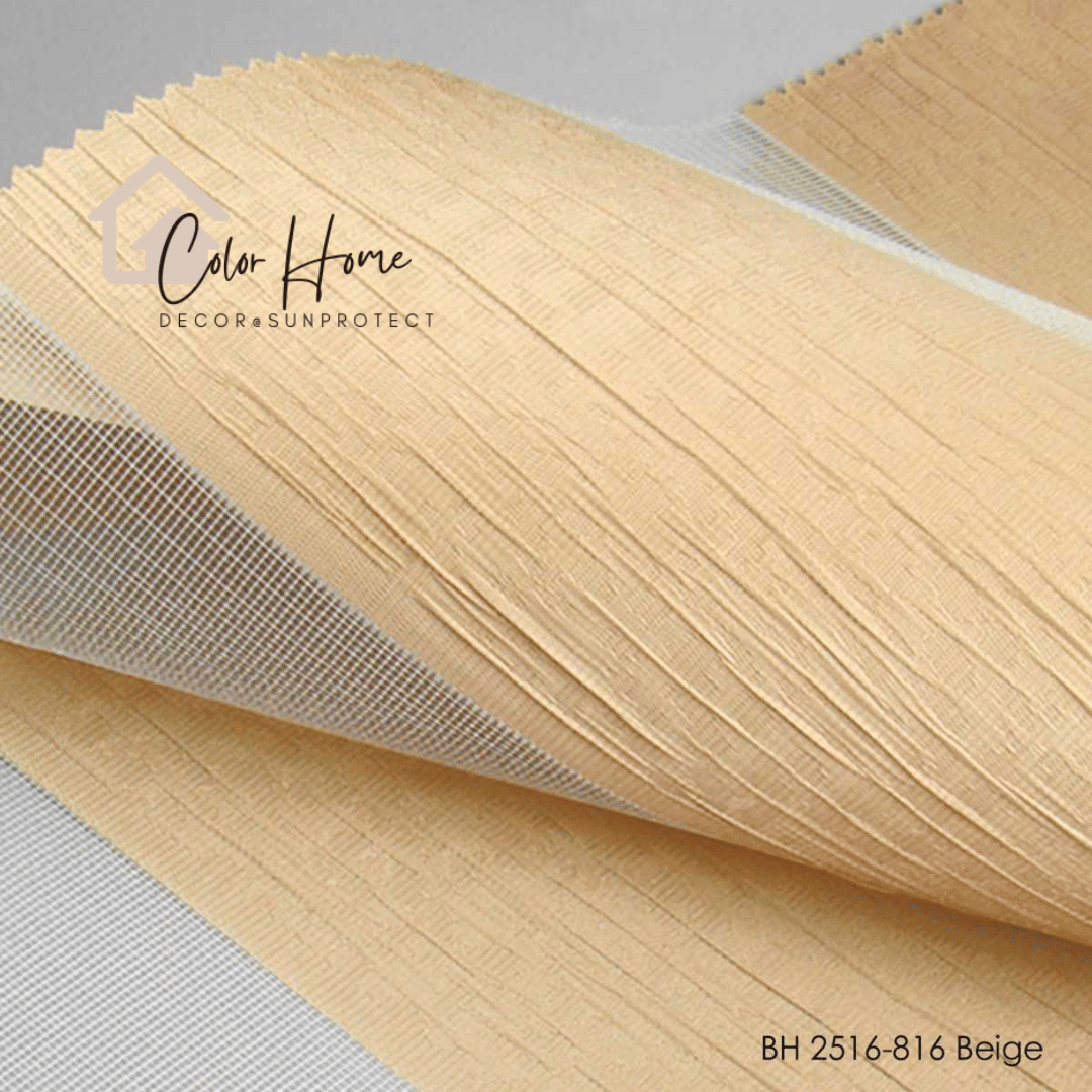 Ролети День-Ніч Колір Бежевий (Beige) BH 2516-816, відкрита система Mini Set