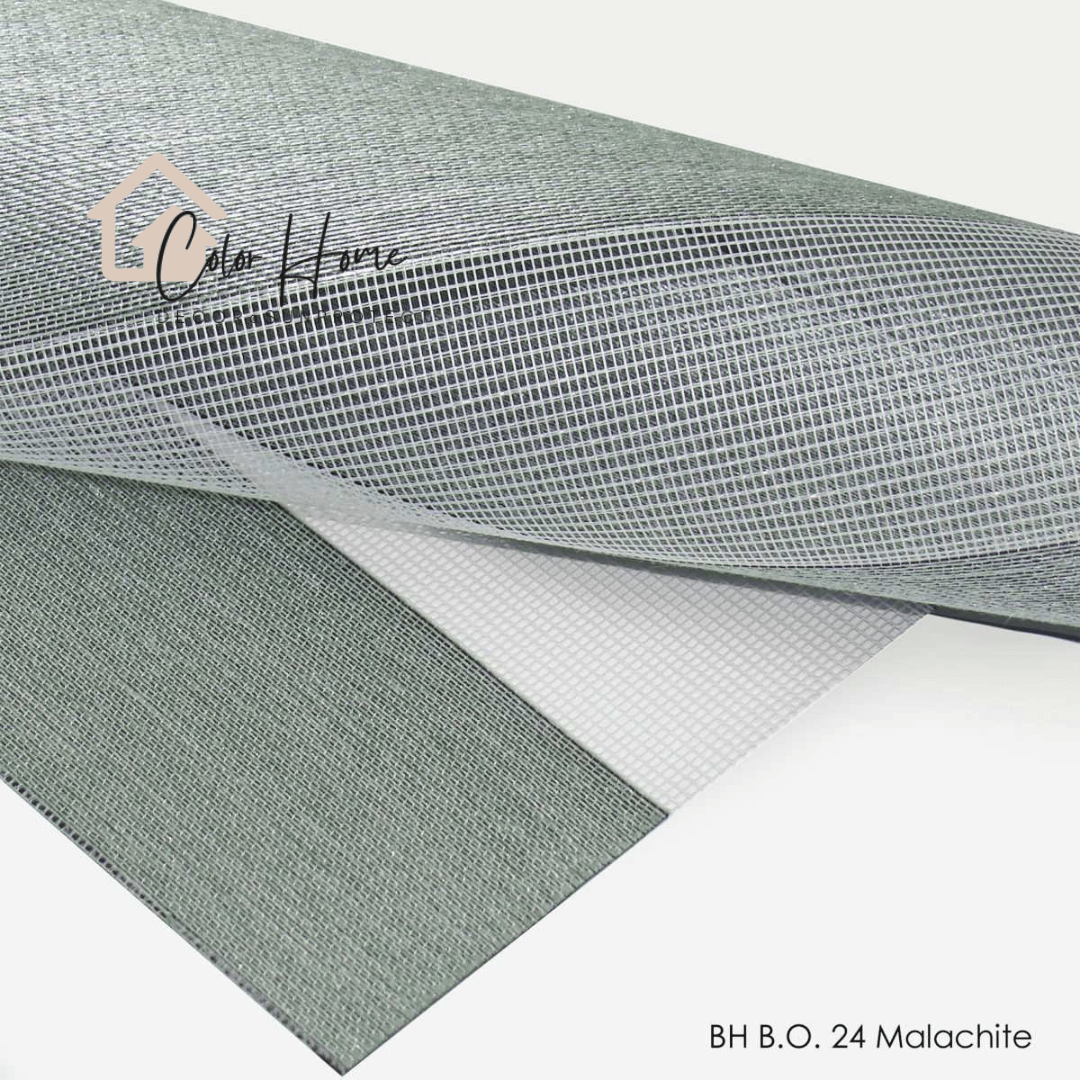 Ролети День-Ніч Колір Малахітова Зелень (Malachite) BH B.O.-24, відкрита система Mini Set