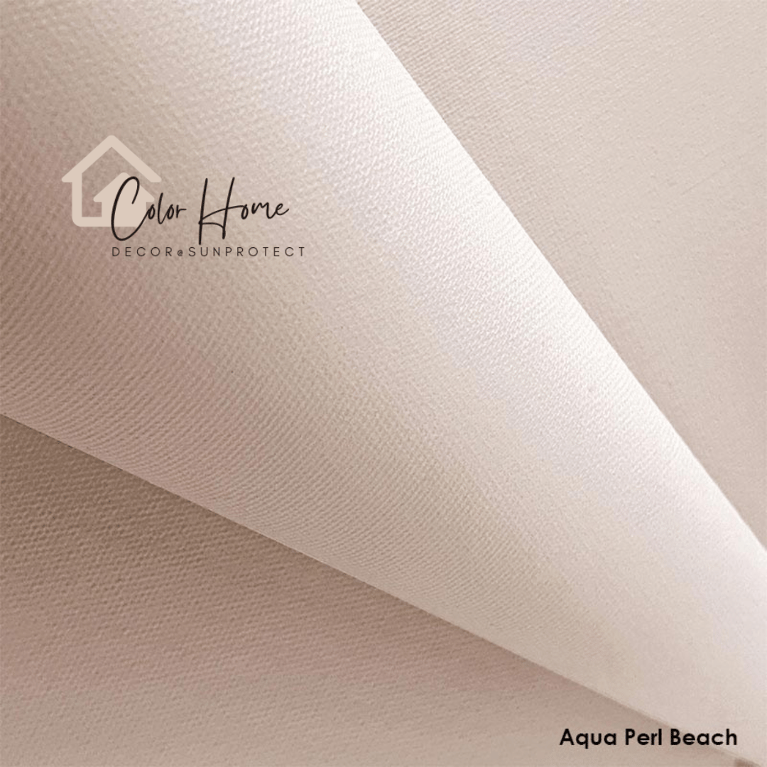 Тканинні ролети відкритого типу, колір Бежевий — AQUA PEARL